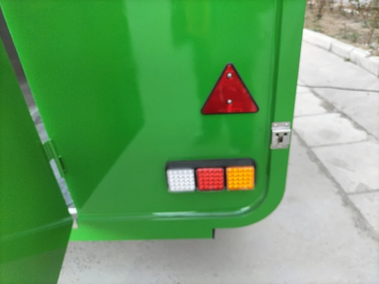 tail lights and red reflectors